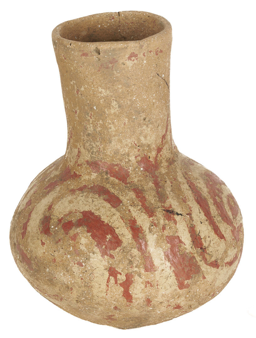 Lot 560: Mississippian Nodena Polychrome Water Vessel