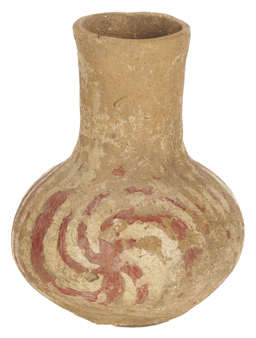 Lot 560: Mississippian Nodena Polychrome Water Vessel