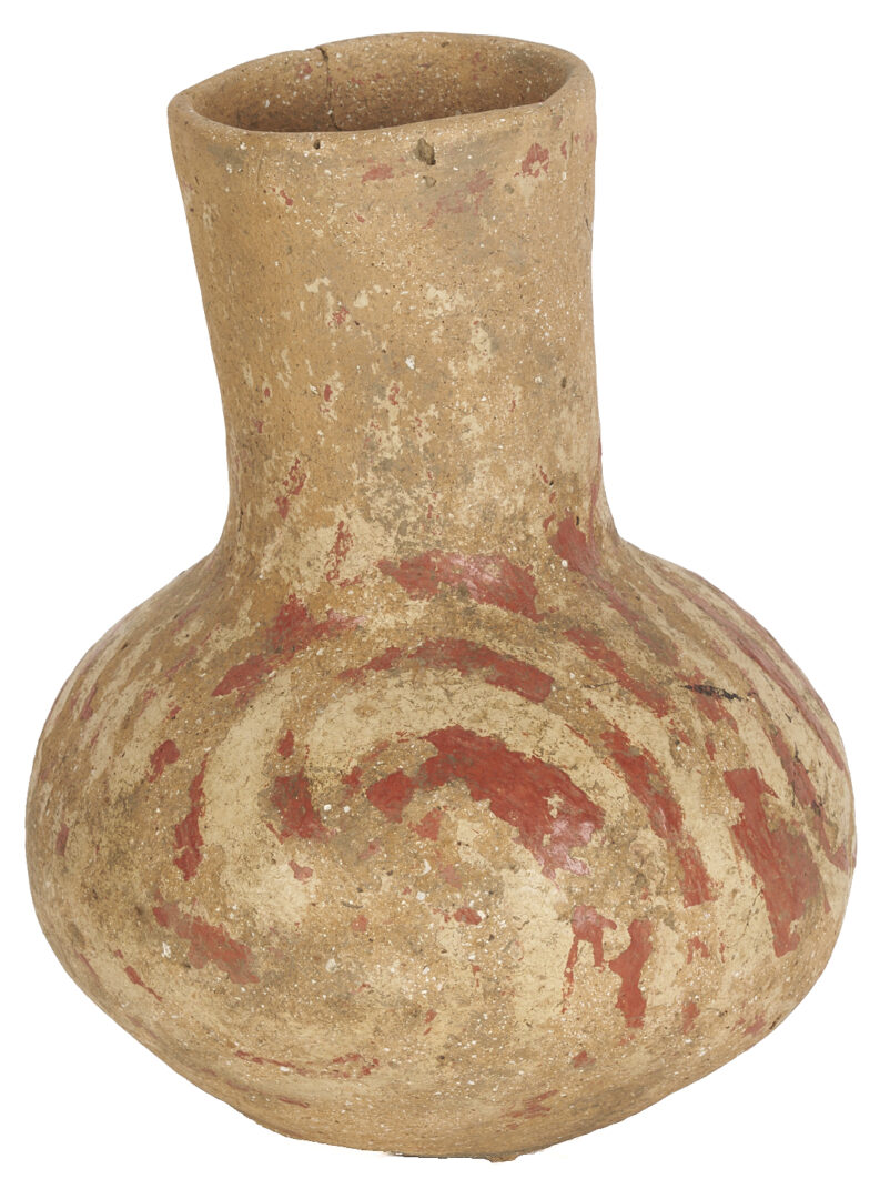 Lot 560: Mississippian Nodena Polychrome Water Vessel