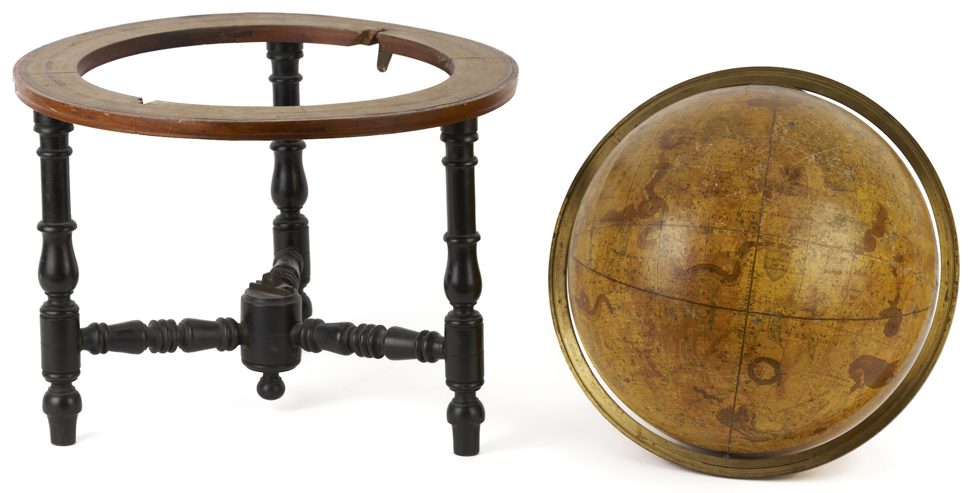 Lot 570: Newton's Celestial Table Globe c. 1830