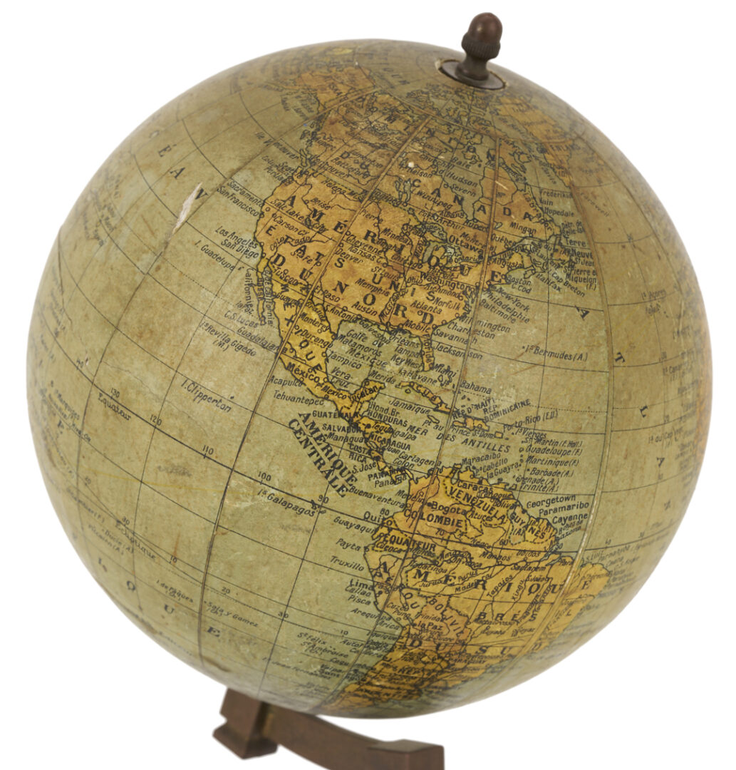 Lot 571: G. Thomas 6" French Globe on Stand