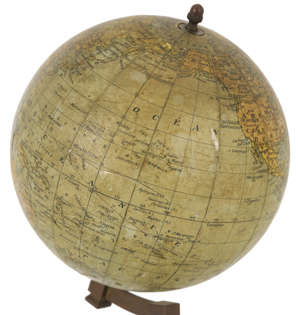 Lot 571: G. Thomas 6" French Globe on Stand