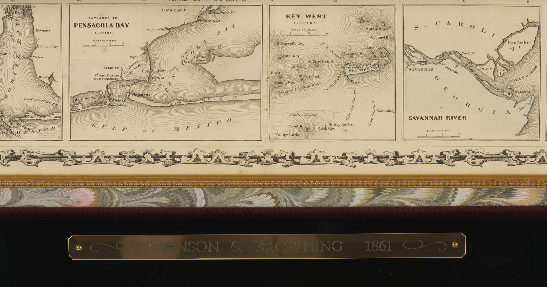 Lot 575: 2 Johnson 1860s maps incl. Double Hemisphere