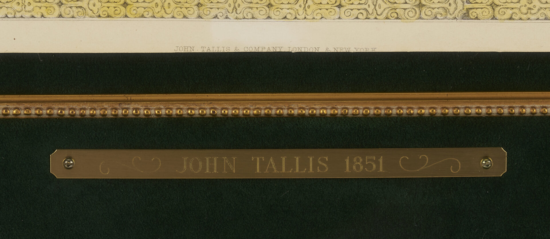 Lot 576: 2 John Tallis 1851 Maps: United States and North America