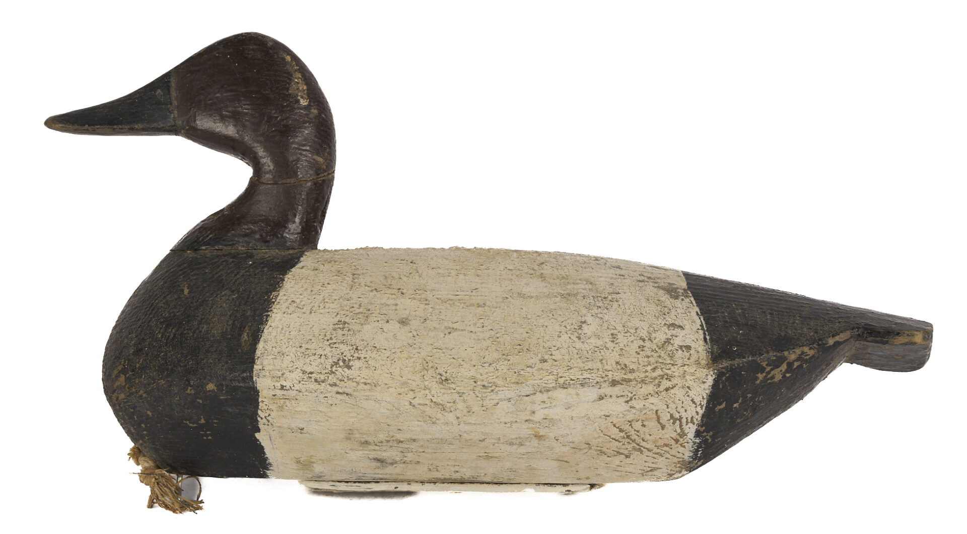 Lot 586: NC Ned Burgess Canvasback Drake Decoy