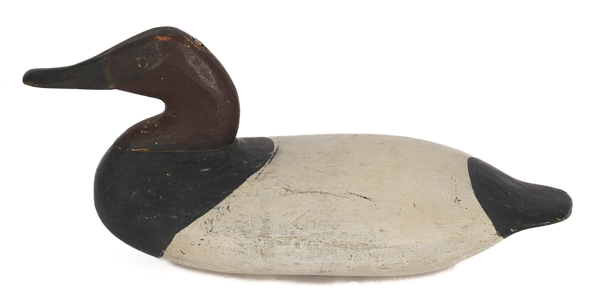 Lot 587: MD Scott Jackson Duck Decoy w/ John Hanson Brand