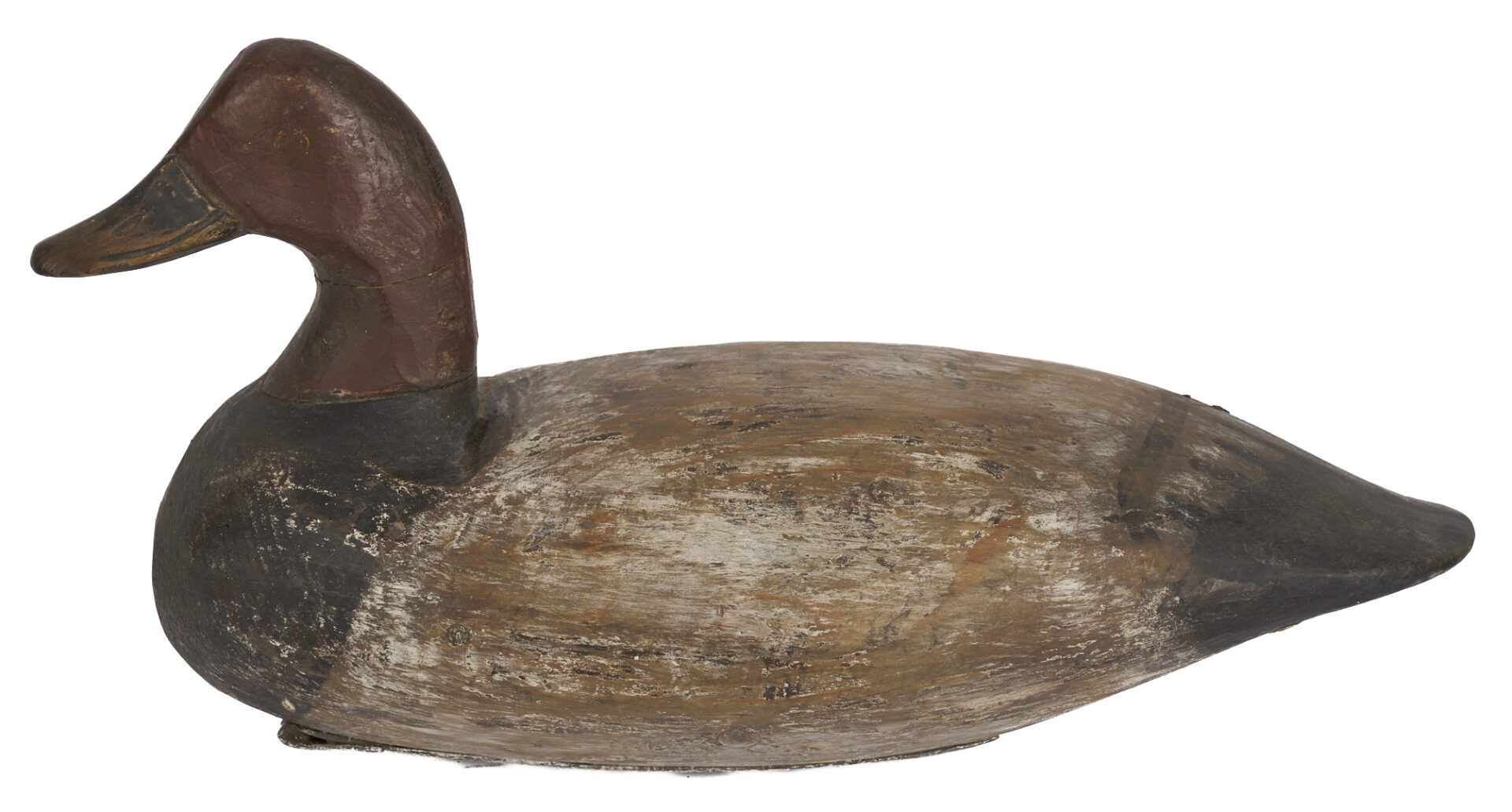 Lot 590: 2 Doug Jester Attributed Duck Decoys, incl. 1 Oversize