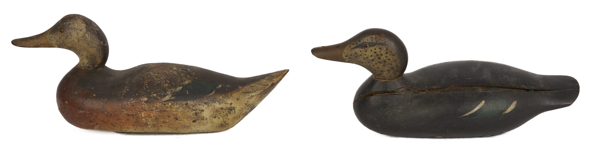 Lot 592: 4 Mason Factory Duck Decoys