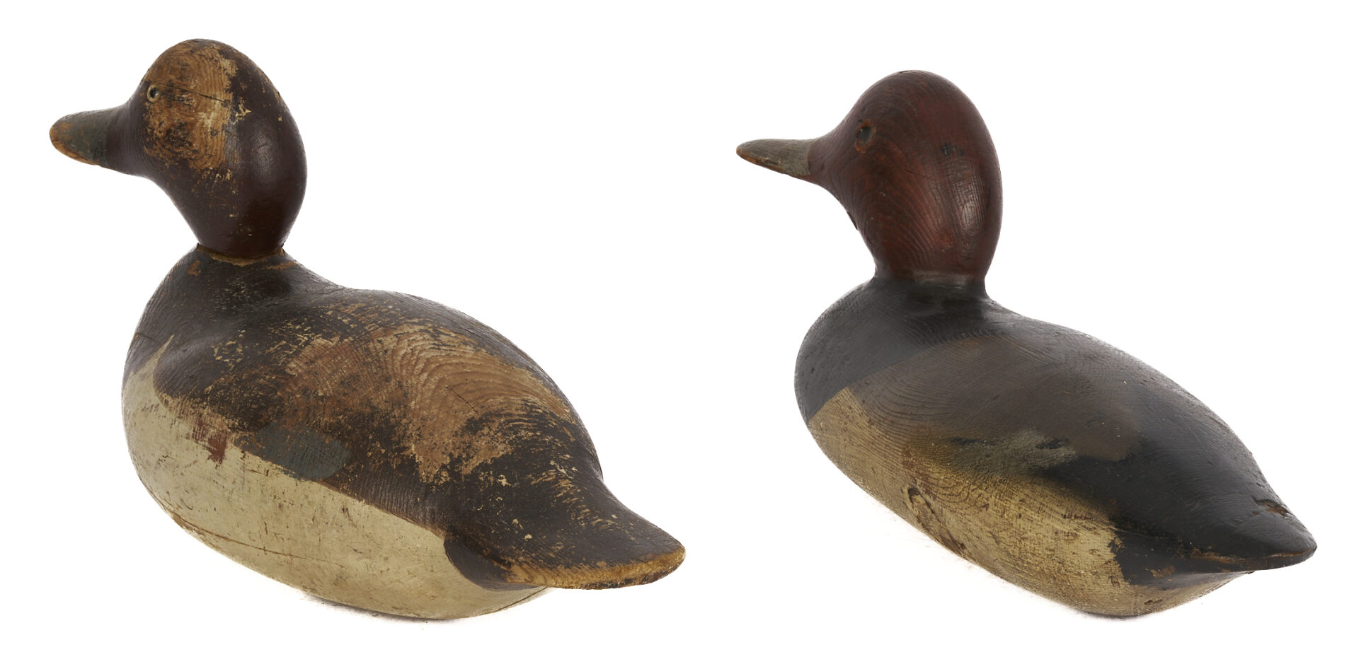 Lot 594: 4 Mason Factory Decoys, incl. Mallard & Redhead