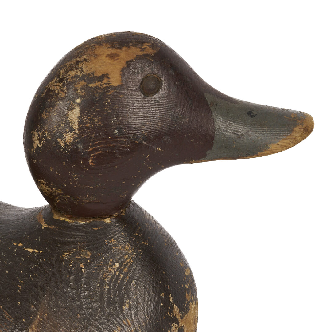 Lot 594: 4 Mason Factory Decoys, incl. Mallard & Redhead