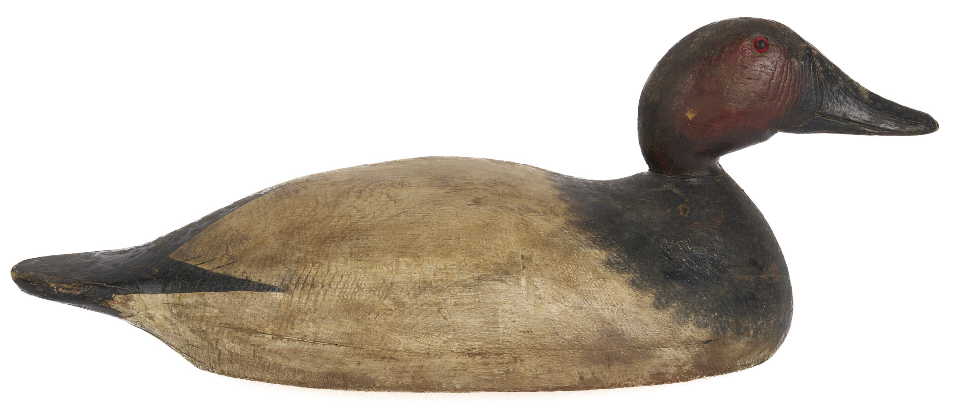 Lot 595: Mason Factory Oversize Canvasback Drake