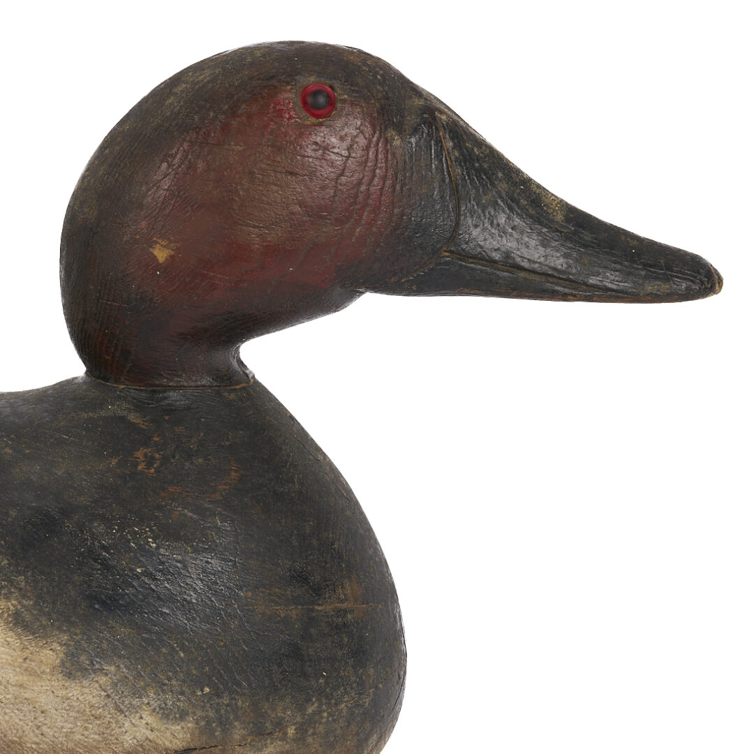 Lot 595: Mason Factory Oversize Canvasback Drake