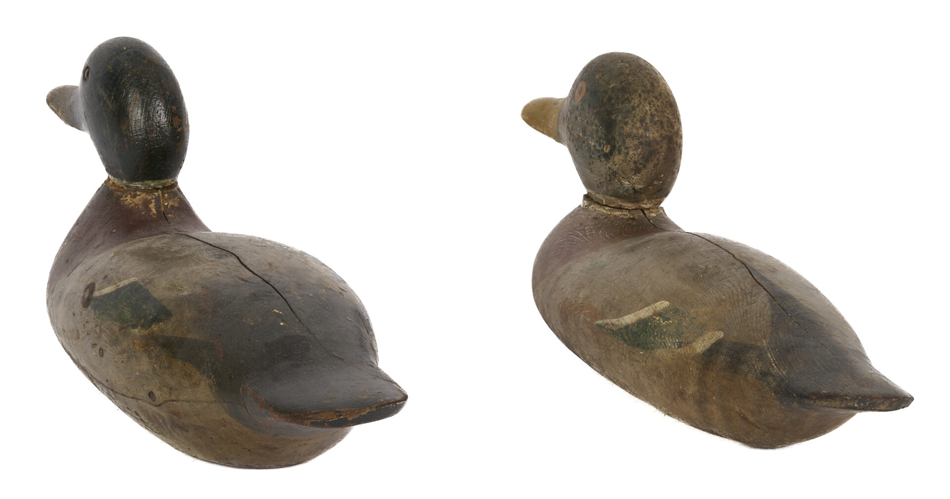 Lot 597: 4 Mason Factory Duck Decoys, Standard Grade