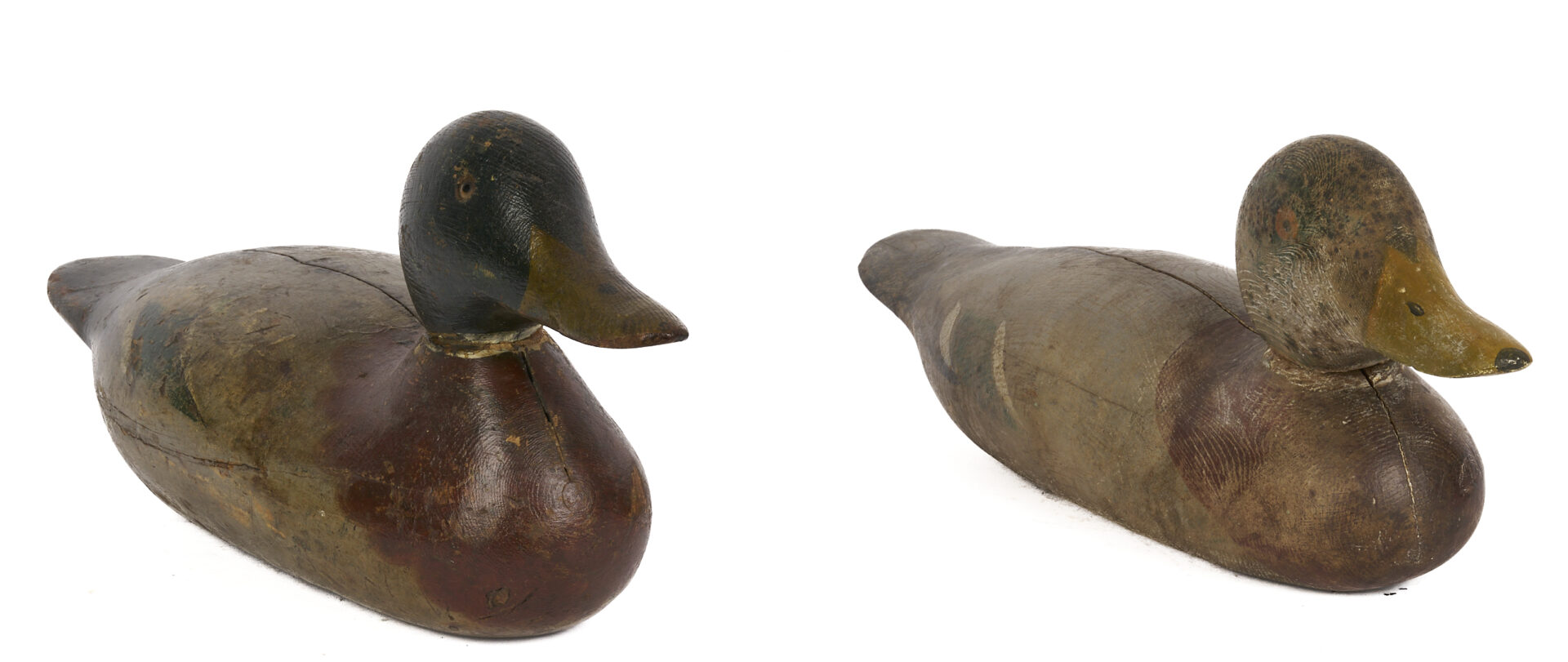 Lot 597: 4 Mason Factory Duck Decoys, Standard Grade