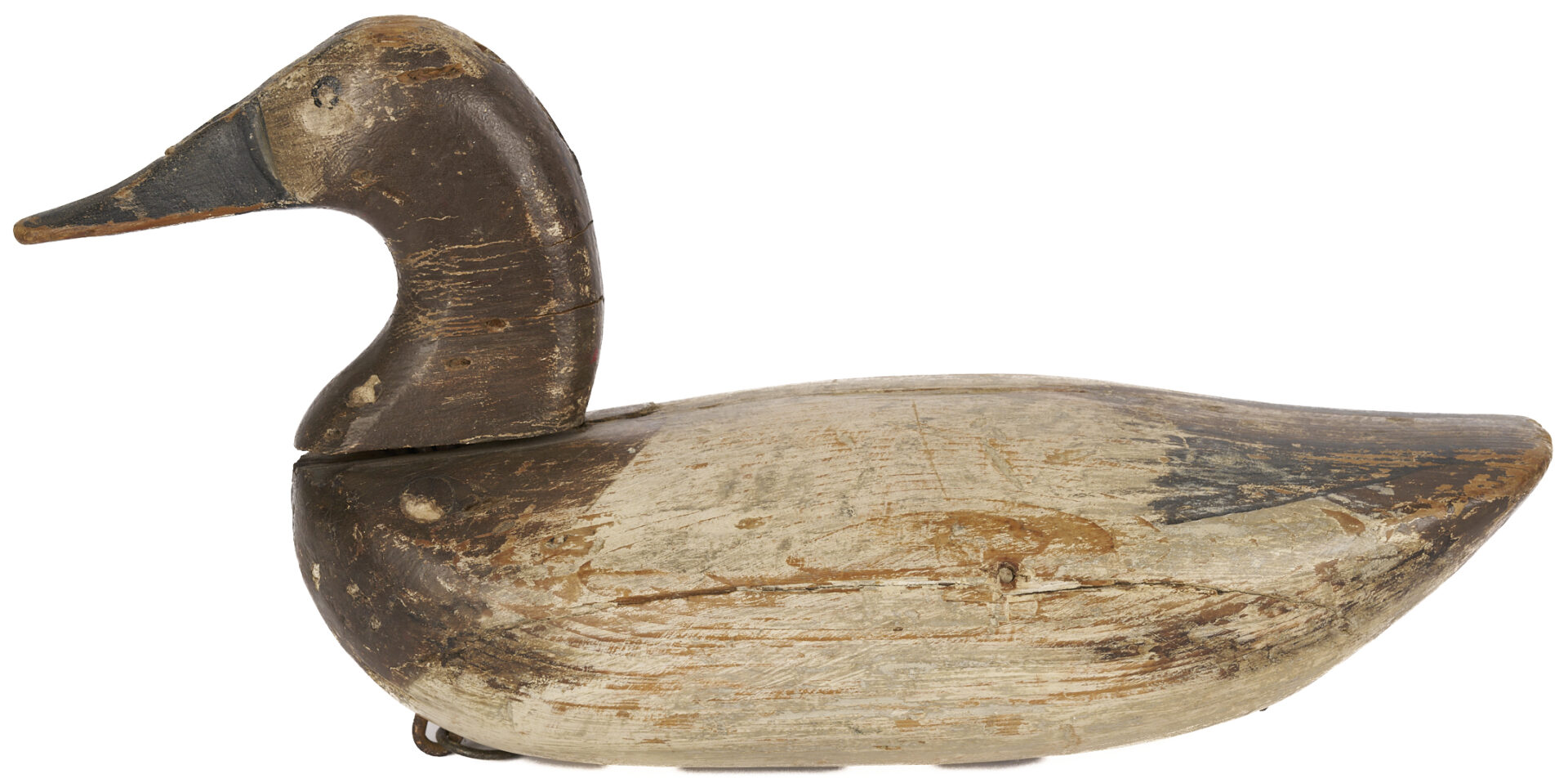 Lot 598: Pair MD Lum Fletcher Duck Decoys