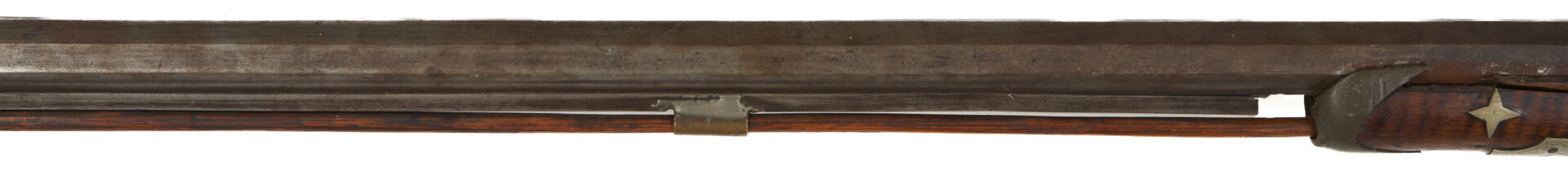 Lot 603: 19th Century Percussion Long Rifle