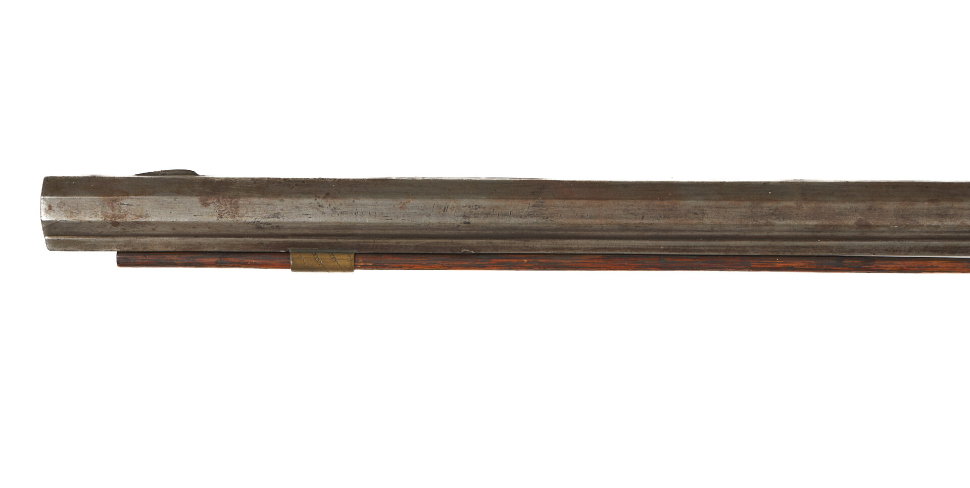 Lot 603: 19th Century Percussion Long Rifle