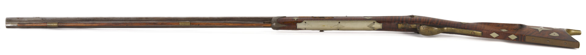 Lot 603: 19th Century Percussion Long Rifle