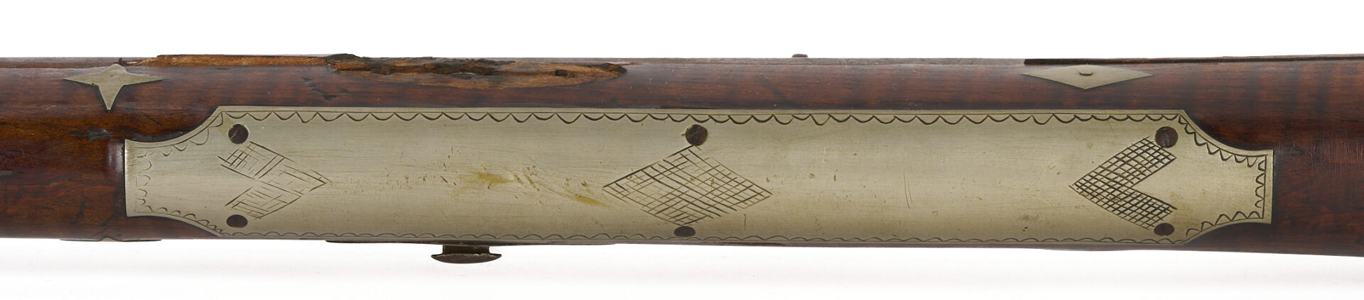 Lot 603: 19th Century Percussion Long Rifle