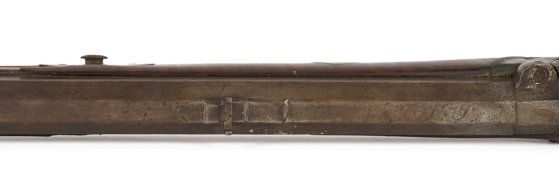 Lot 603: 19th Century Percussion Long Rifle