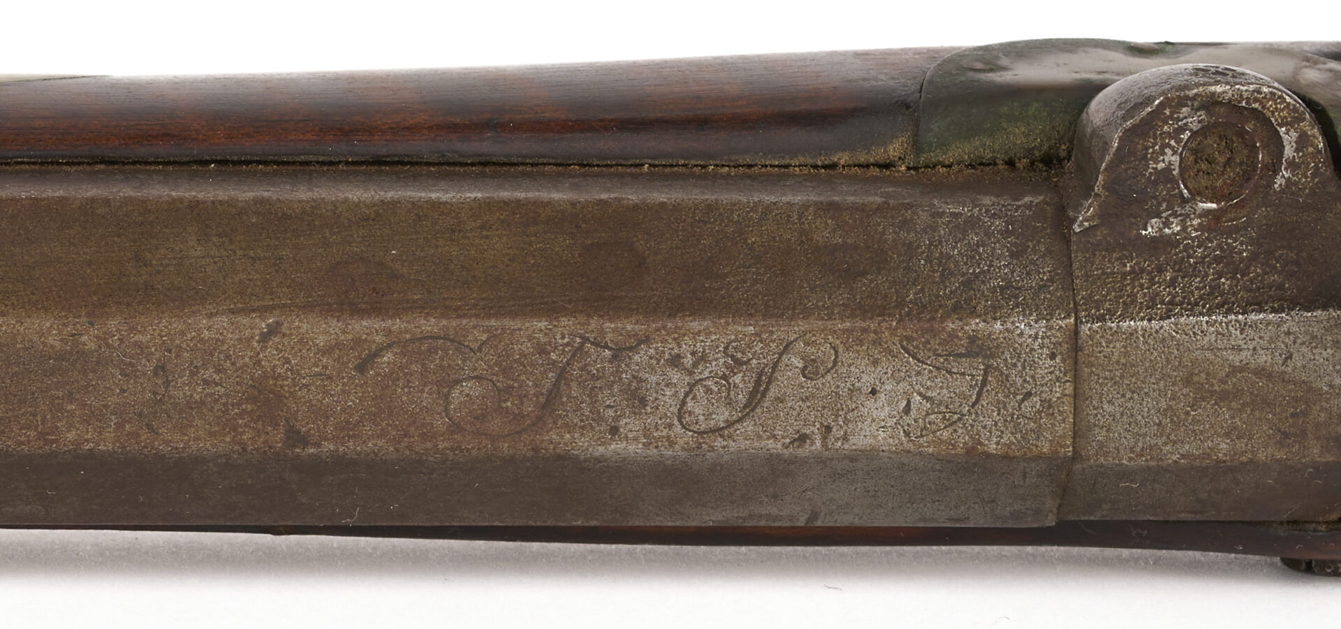 Lot 603: 19th Century Percussion Long Rifle