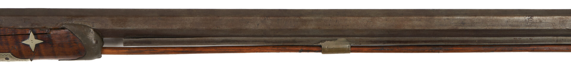 Lot 603: 19th Century Percussion Long Rifle