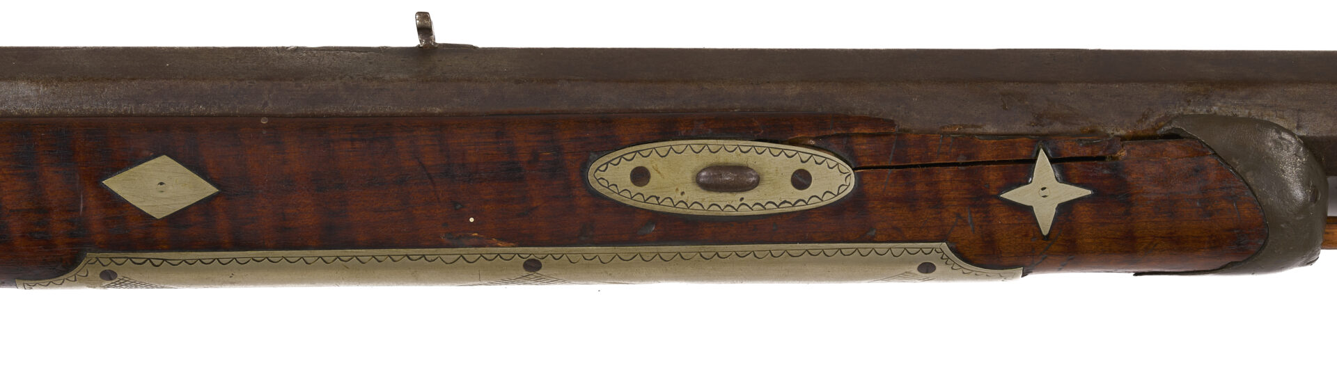 Lot 603: 19th Century Percussion Long Rifle