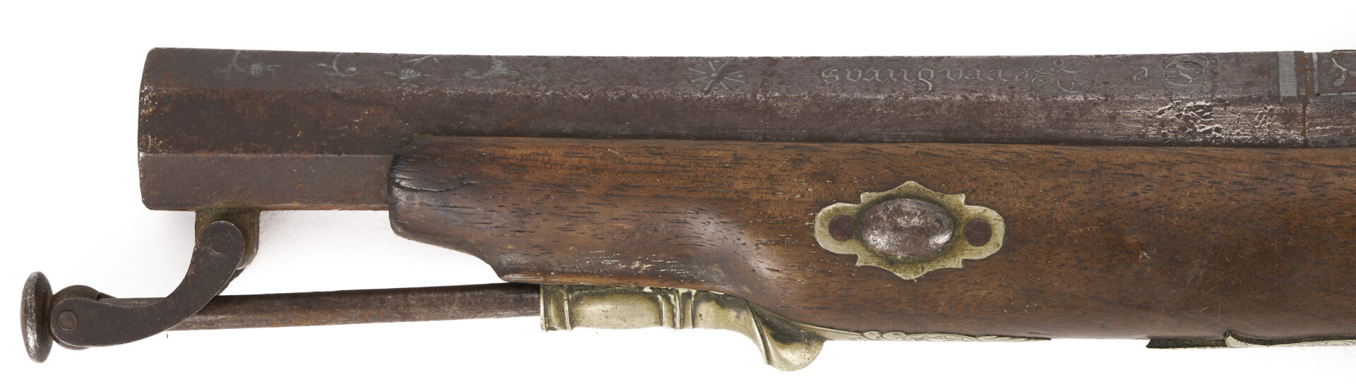 Lot 604: Mid 19th Century Spanish Percussion Pistol