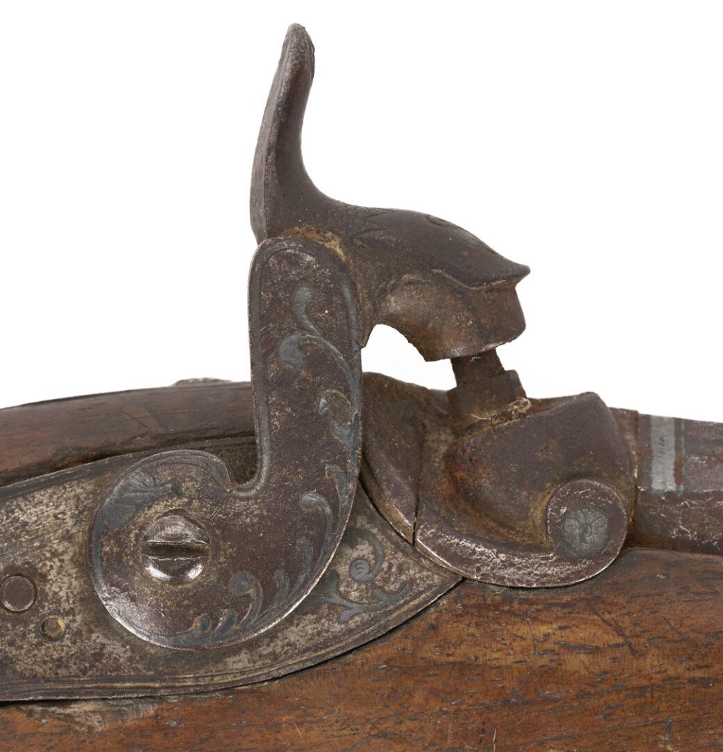 Lot 604: Mid 19th Century Spanish Percussion Pistol