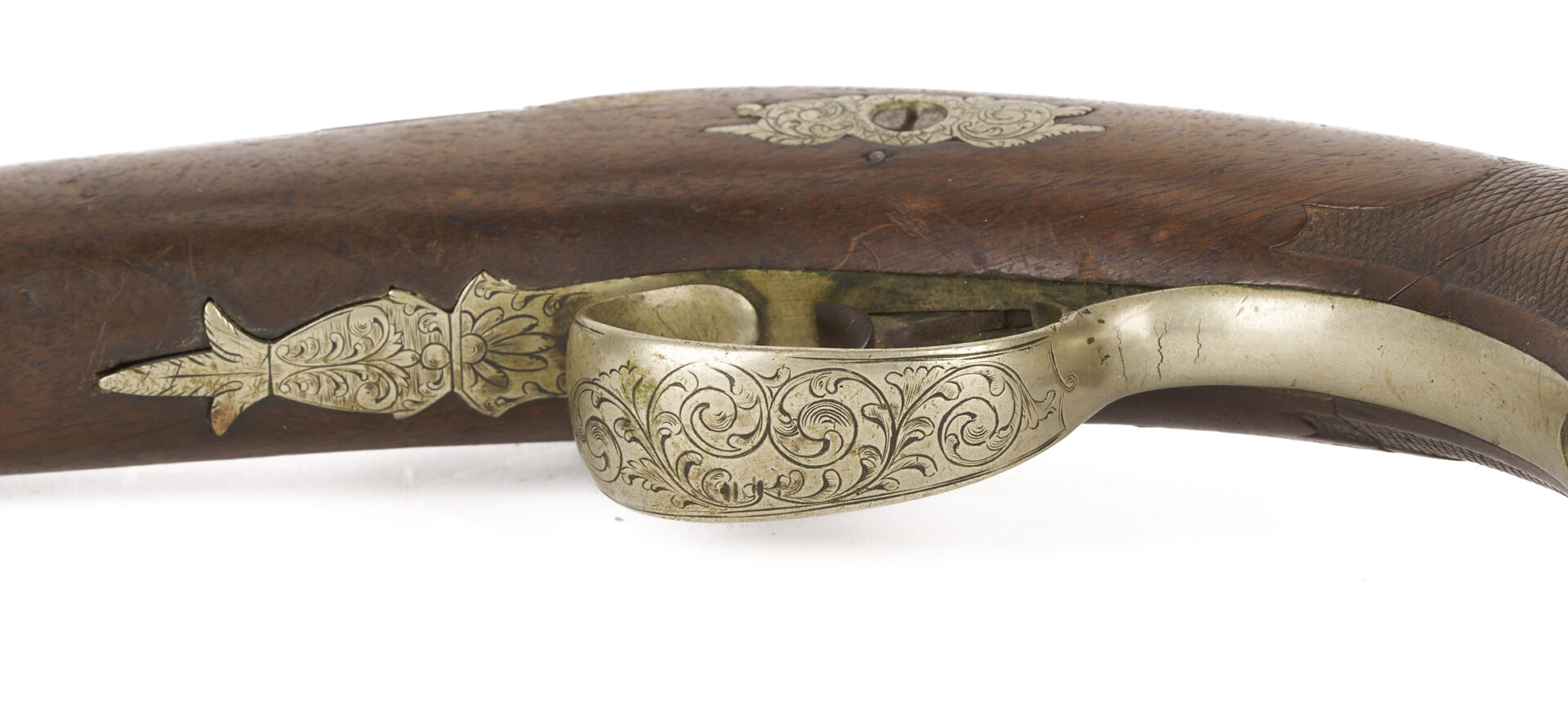 Lot 604: Mid 19th Century Spanish Percussion Pistol