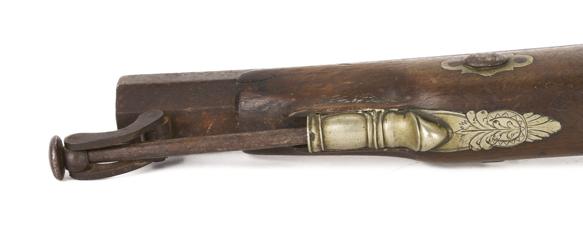 Lot 604: Mid 19th Century Spanish Percussion Pistol