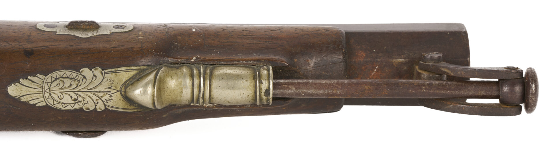 Lot 604: Mid 19th Century Spanish Percussion Pistol