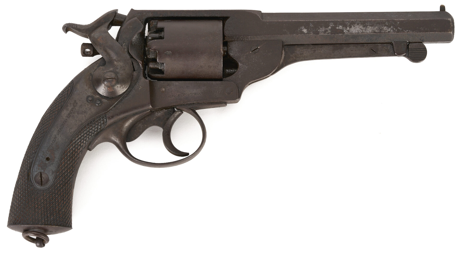 Lot 605: Kerr’s Patent Revolver, SN 9401, Confederate Civil War