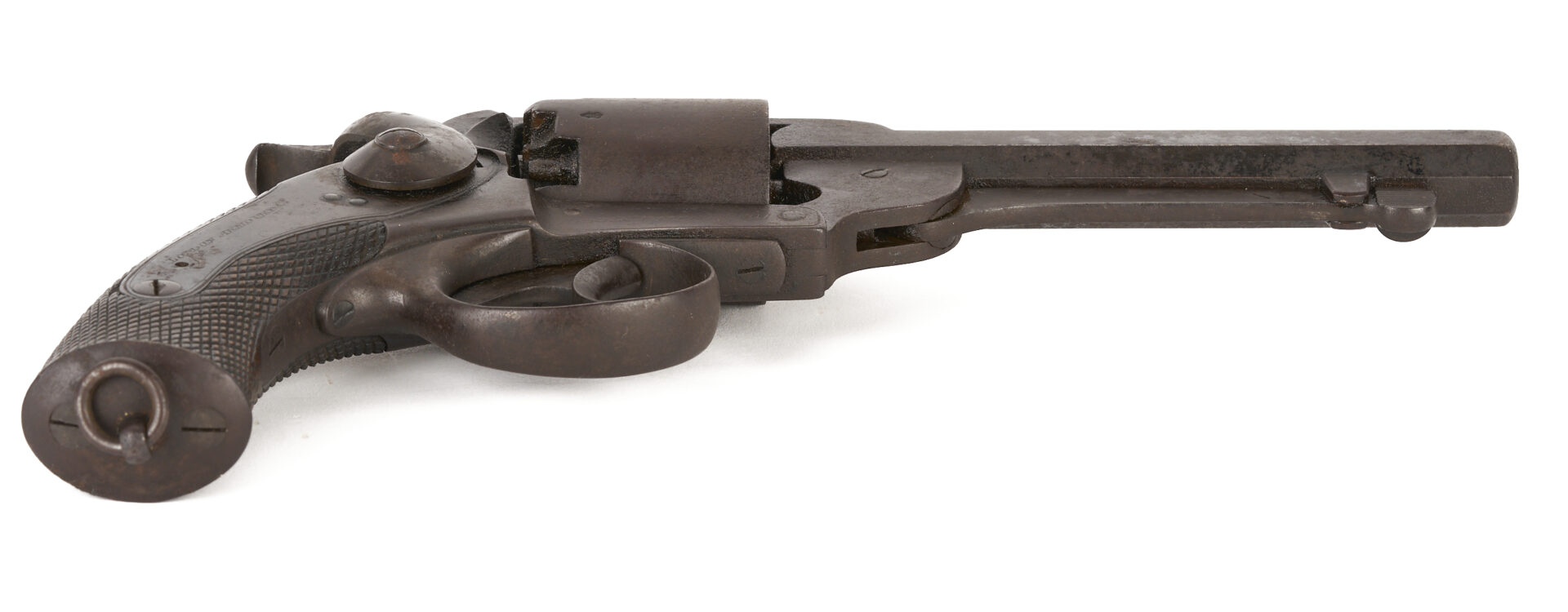 Lot 605: Kerr’s Patent Revolver, SN 9401, Confederate Civil War