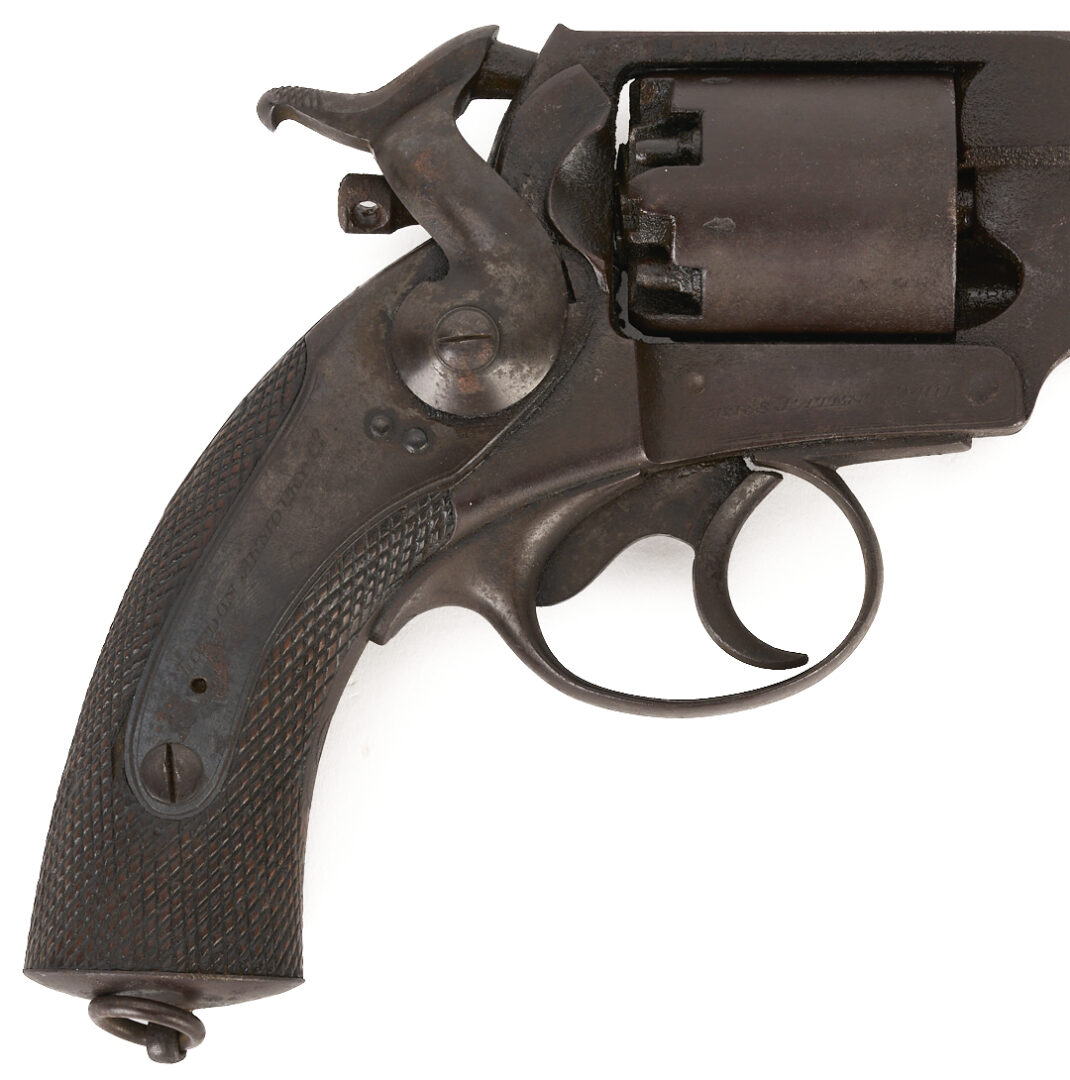 Lot 605: Kerr’s Patent Revolver, SN 9401, Confederate Civil War