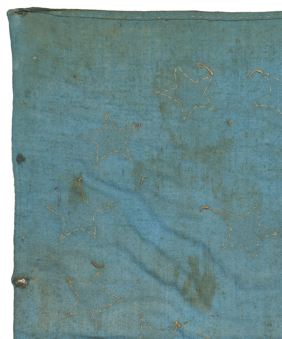 Lot 607: 1861 Civil War Personal Flag