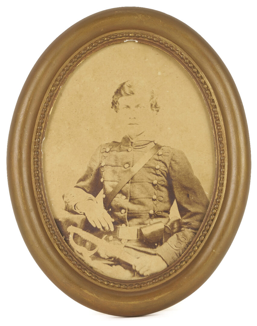 Lot 610: Mississippi Civil War Photograph of Joseph D. Shields, Killed