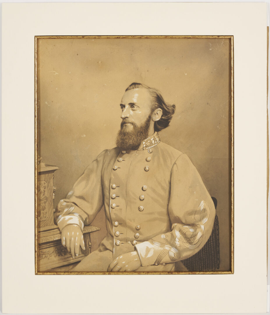 Lot 613: Portrait of CSA General John S. Marmaduke