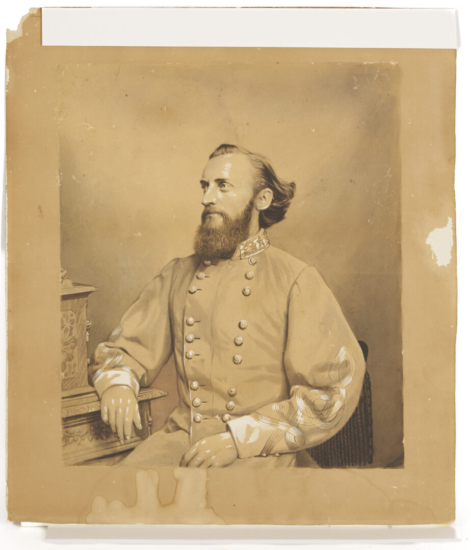 Lot 613: Portrait of CSA General John S. Marmaduke