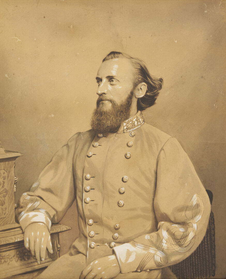 Lot 613: Portrait of CSA General John S. Marmaduke