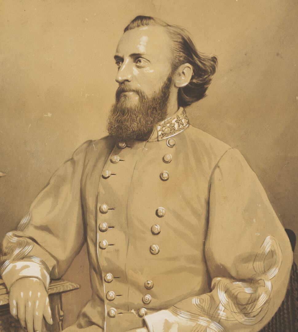 Lot 613: Portrait of CSA General John S. Marmaduke