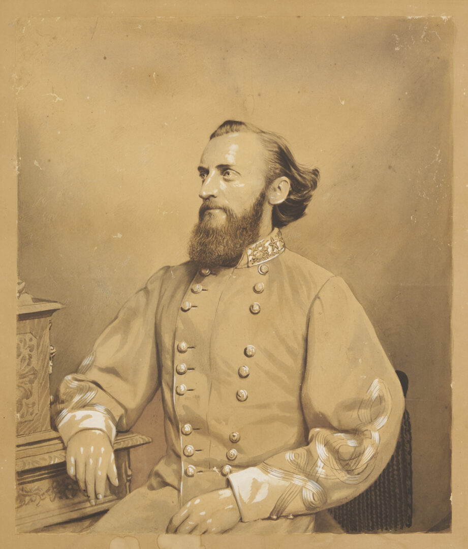 Lot 613: Portrait of CSA General John S. Marmaduke