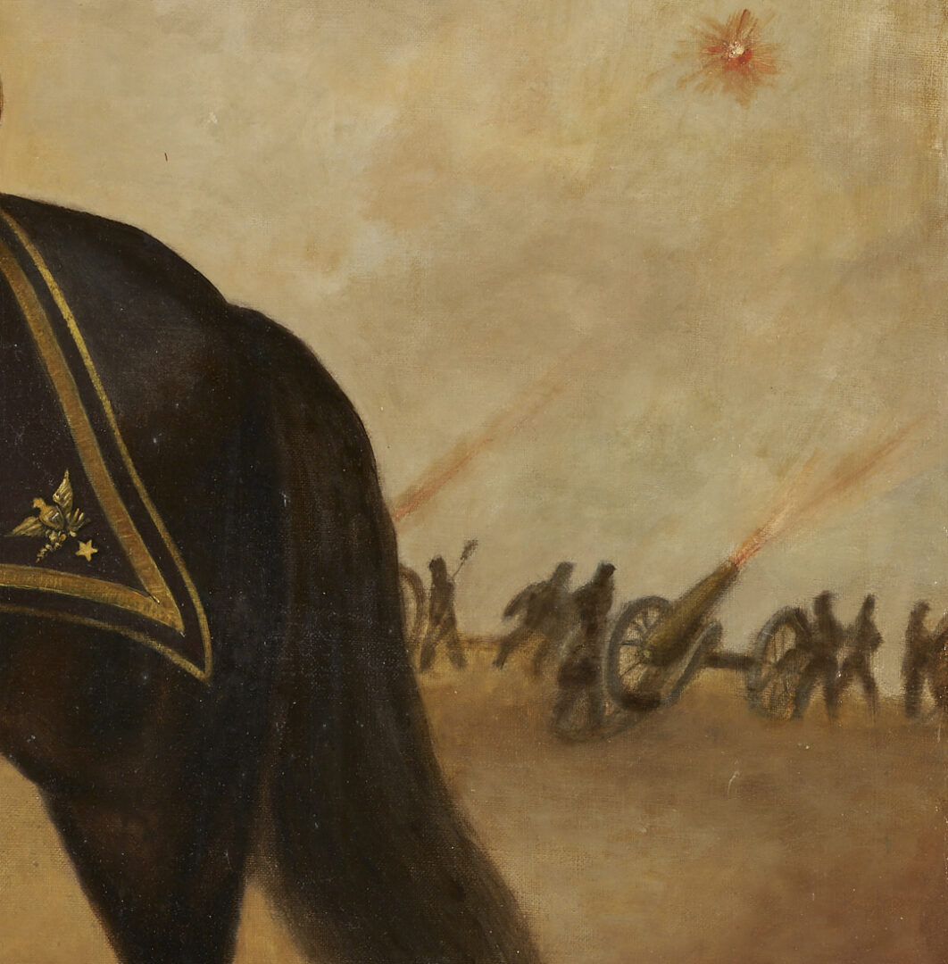 Lot 614: Equestrian Portrait of Gen. John Howard Kitching