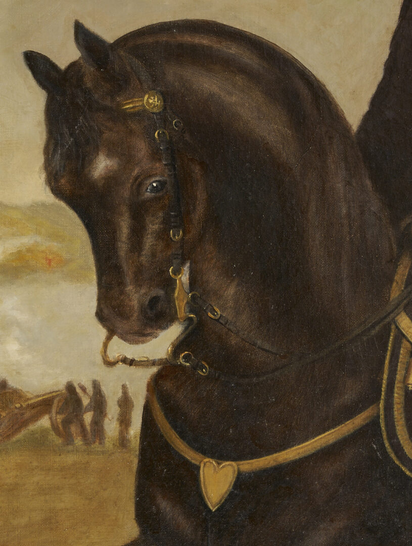 Lot 614: Equestrian Portrait of Gen. John Howard Kitching