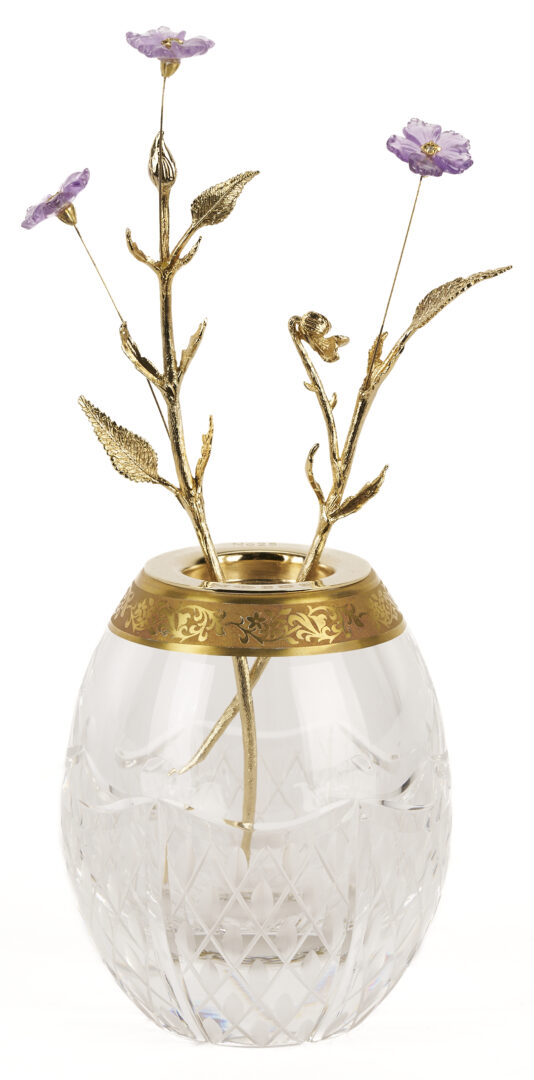 Lot 62: Theo Faberge Egg, Tremblant Violet