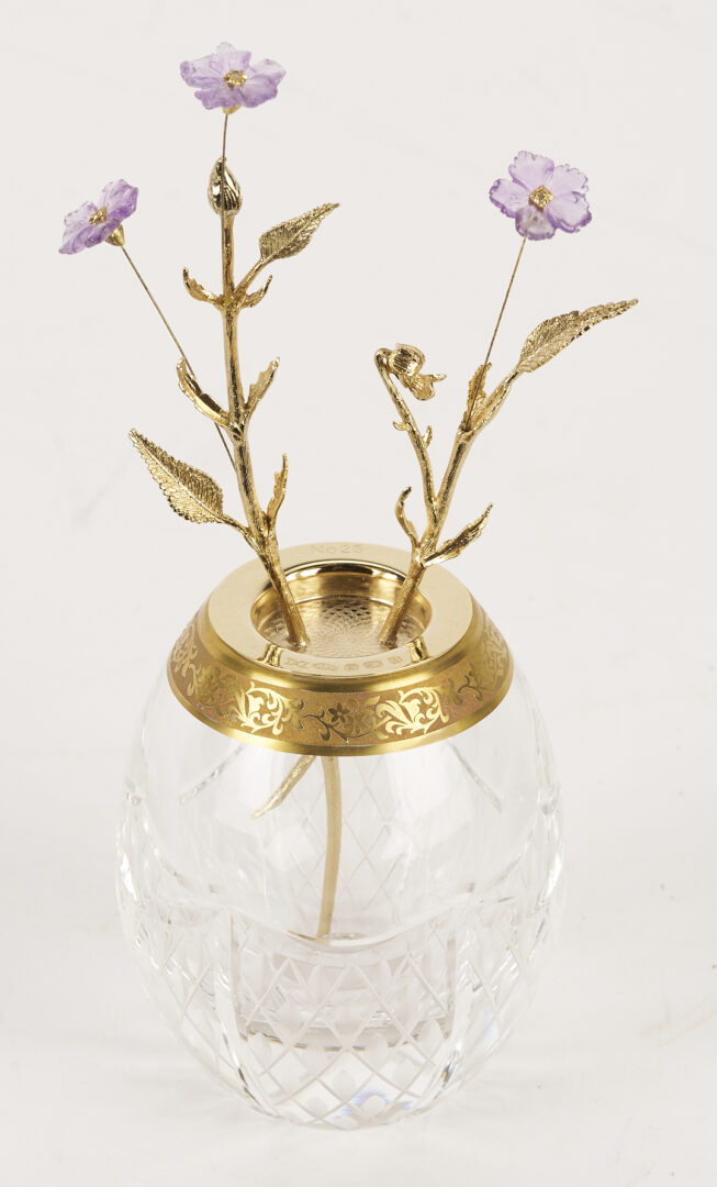 Lot 62: Theo Faberge Egg, Tremblant Violet