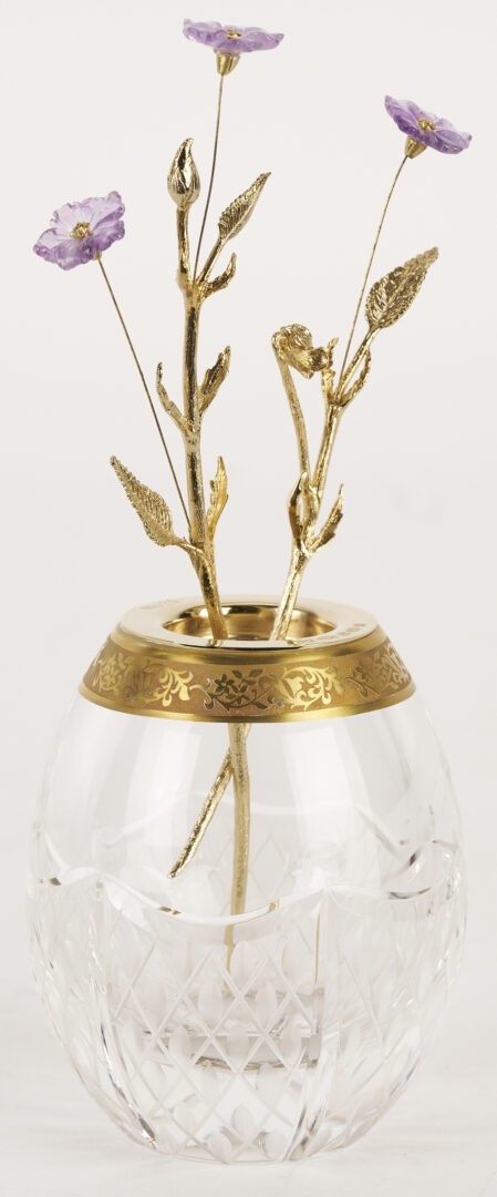 Lot 62: Theo Faberge Egg, Tremblant Violet