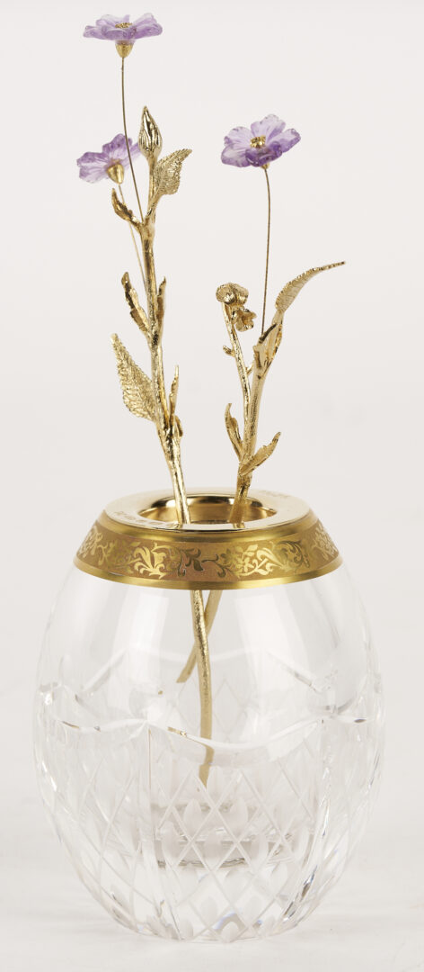 Lot 62: Theo Faberge Egg, Tremblant Violet