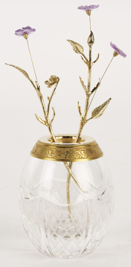 Lot 62: Theo Faberge Egg, Tremblant Violet