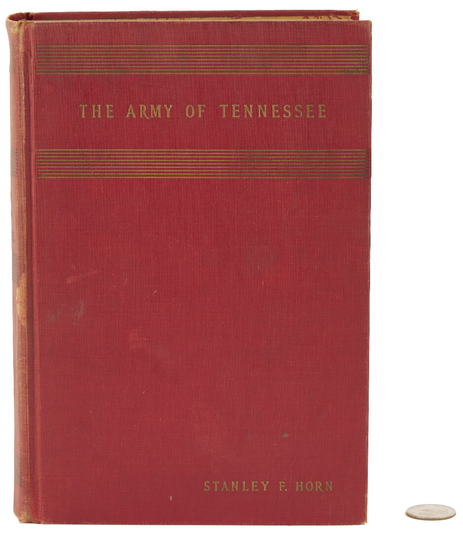 Lot 631: Army of Tennessee by Stanley Horn, Presentation Copy signed by Margaret Mitchell